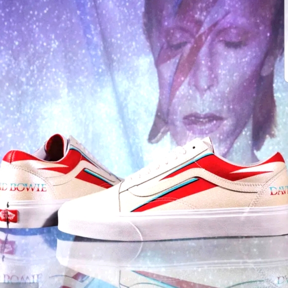 Vans Shoes - David Bowie Aladdin Sane Limited Edition Vans~Gorgeous Abstract Design~BNIB~8